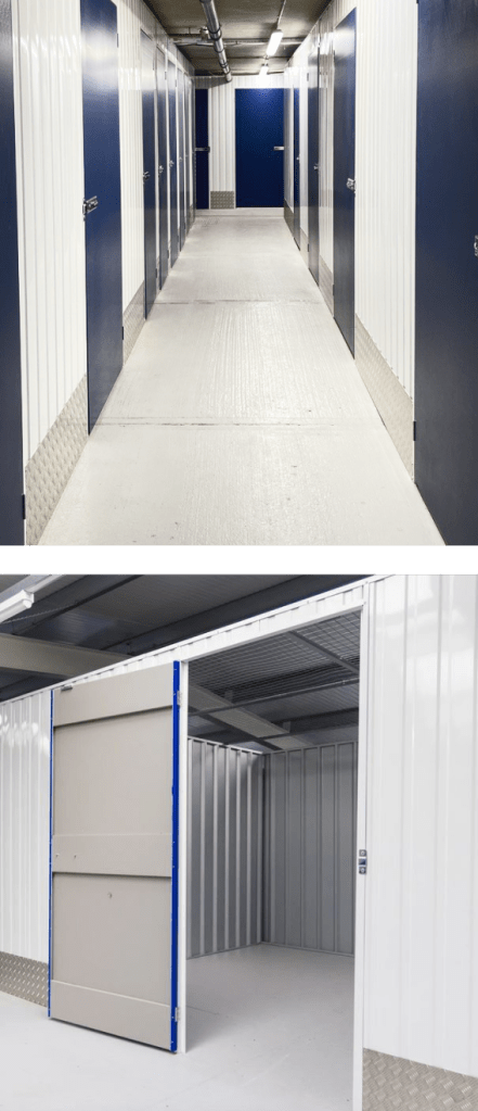 Secure self storage units in Bloomsbury, Central London – modern, clean, and easily accessible facility for personal and business storage.