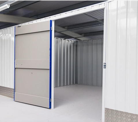 Entrance to Smartroom Self Storage in Stoke Newington, London, with secure access and clear signage.